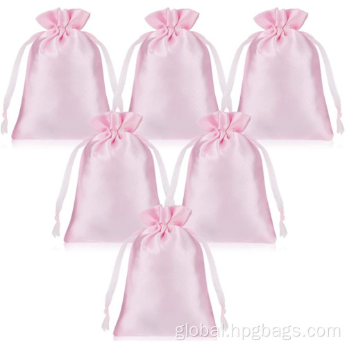 Silk Pouches Satin Gift Bags with Drawstring Jewelry Silk Pouch Manufactory